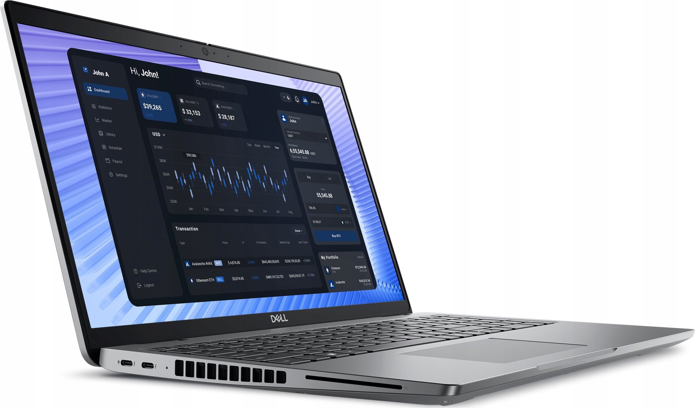 Laptop Dell Precision 3590 15.6inch FHD Ultra 7 155H 16GB 512GB SSD RTXA500 4GB FPR BK W11P 3YPS