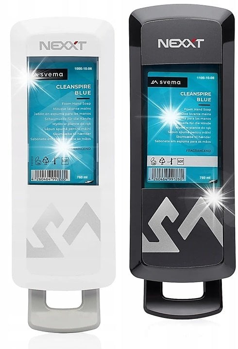 Dozownik do mydła JetWorld Dozownik Nexxt Svema Logan-M S6 750ml czarny