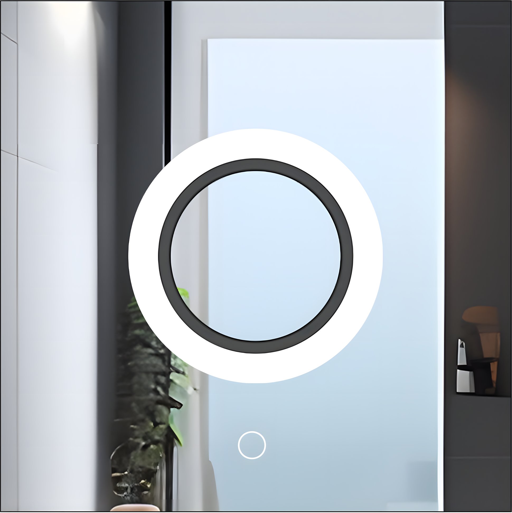 LUSTRO ŚCIENNE LED 60x60 YH-BL-12