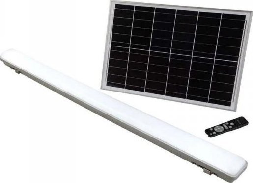 V-TAC Oprawa Hermetyczna Solarna LED 120cm 18W Pilot IP65 VT-120018 3000K-4000K-6400K 1000lm