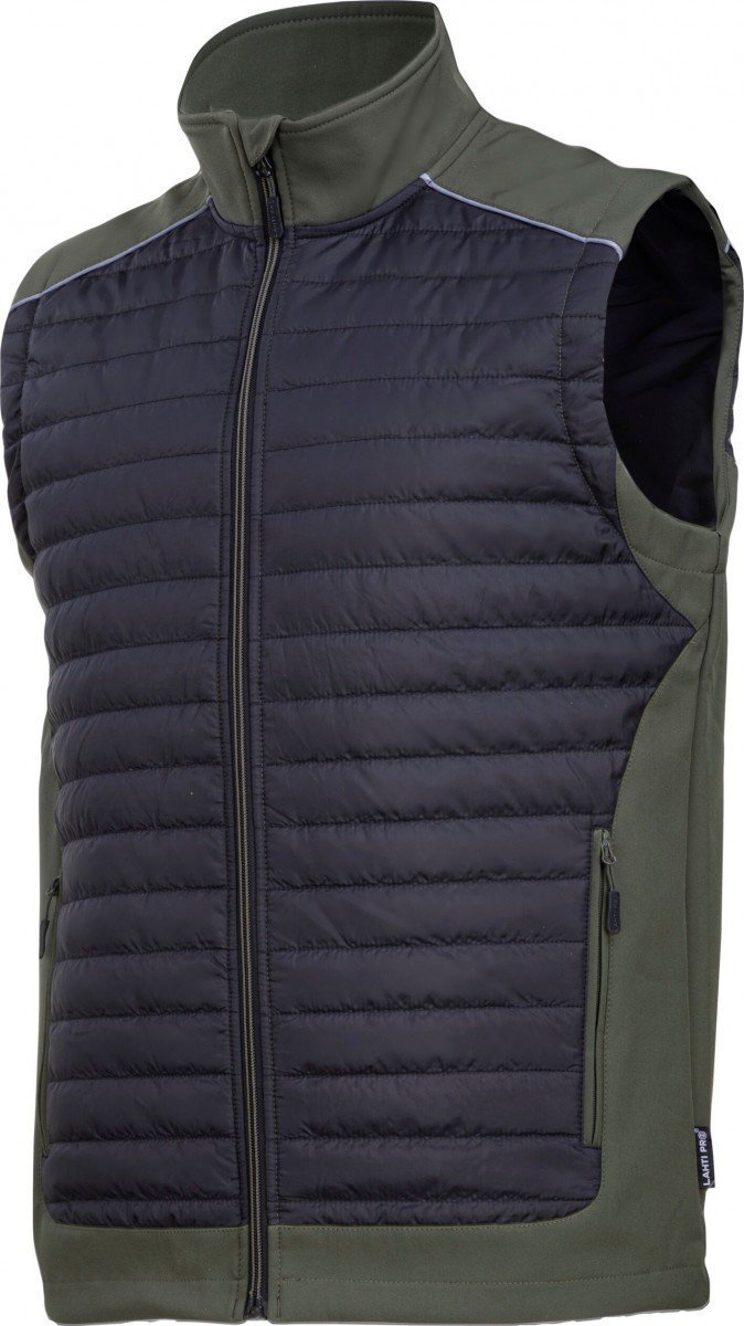 Lahti Pro Bezrękawnik ocieplany czar.-ziel., "3xl", ce, lahti