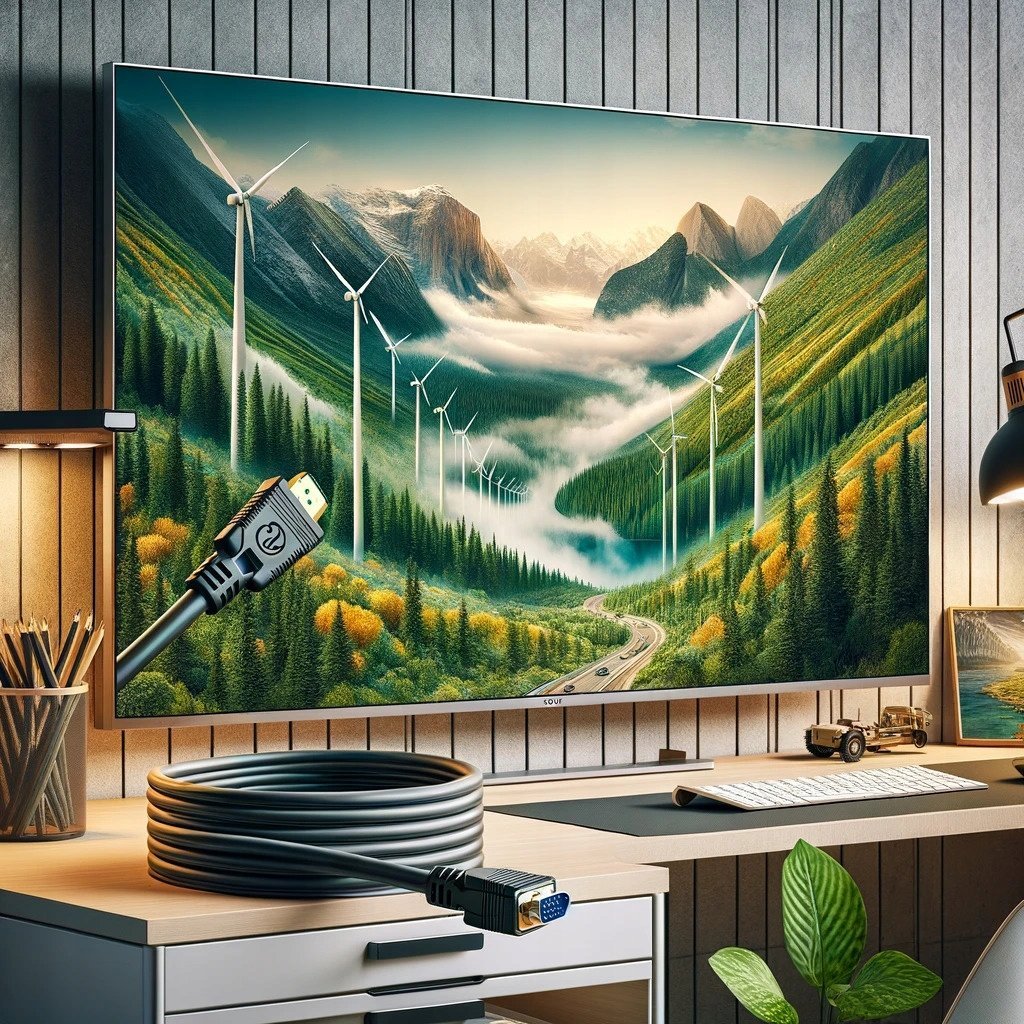 Adapter AV Co2 CO2 ADAPTER DISPLAYPORT DO VGA KABEL PRZEJŚCIÓWKA KONWERTER FULL HD 60HZ