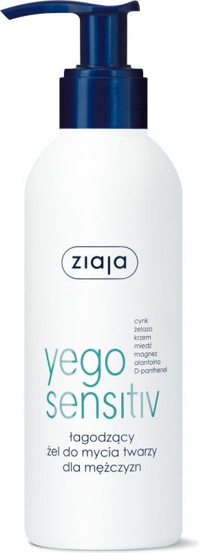 Ziaja Żel do mycia twarzy Yego Sensitiv 200ml
