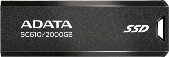 Dysk zewnętrzny SSD ADATA SC610 2TB Czarny (SC610-2000G-CBK/RD)