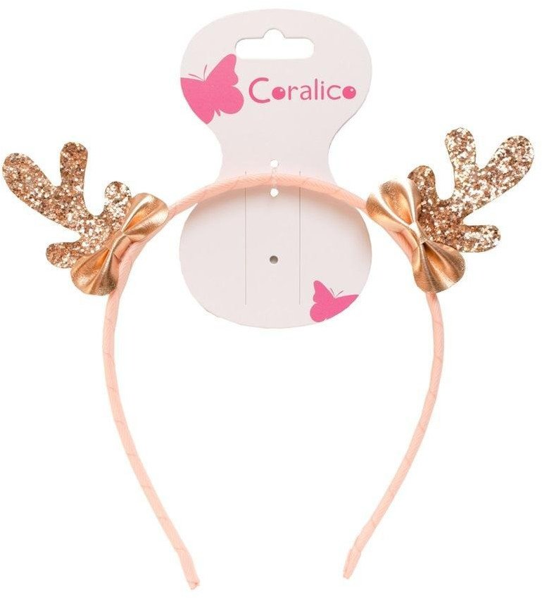 Opaska z rogami renifera