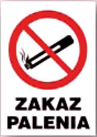 Mój dom Zi-10/2 Znak Tablica Informacyjna - Zakaz Palenia