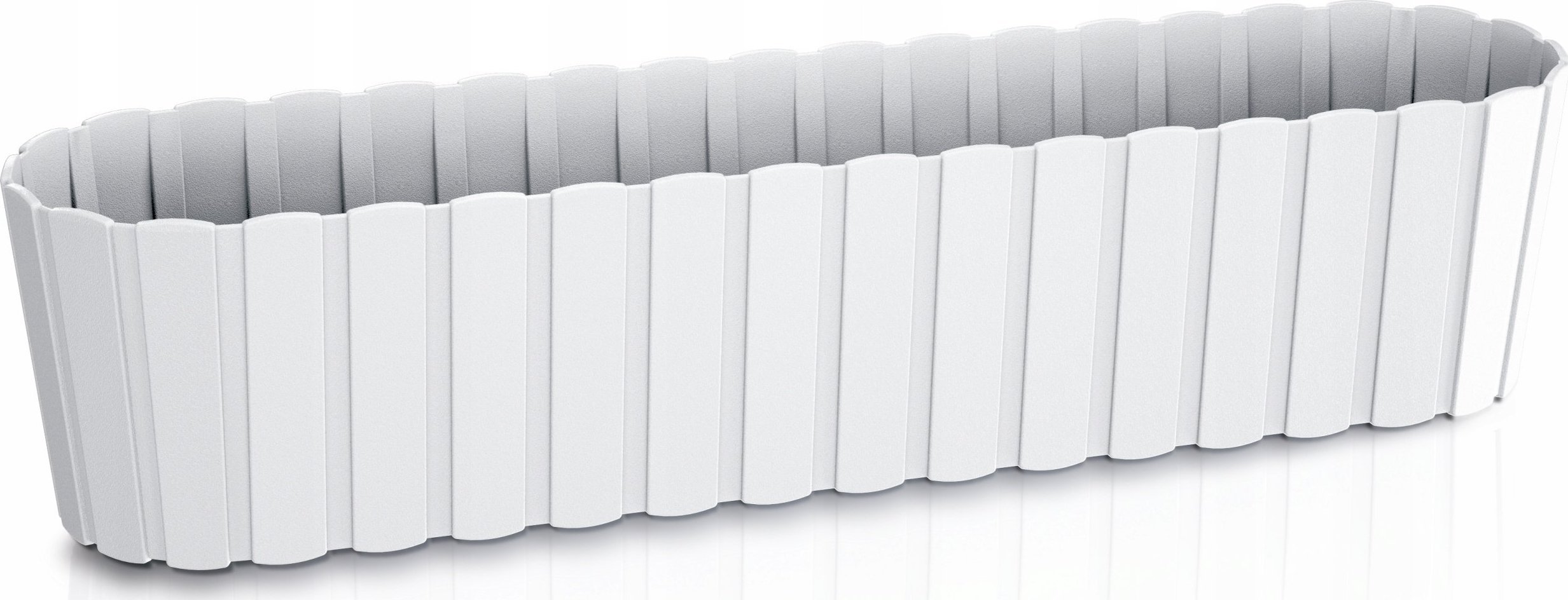 Prosperplast Doniczka podłużna BOARDEE DDEC600-S449 Biała