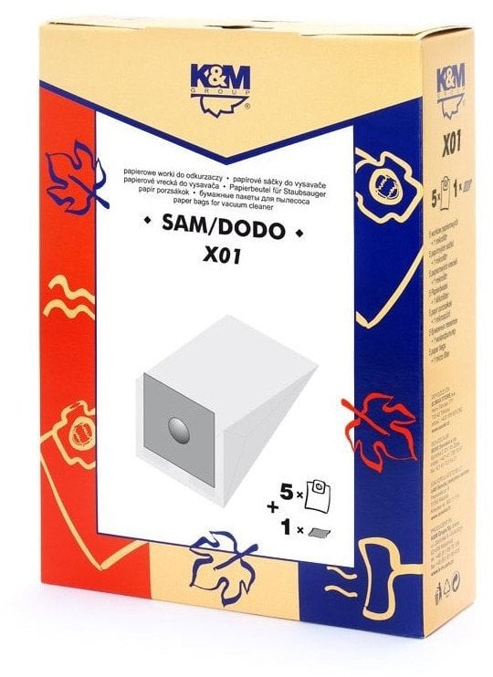 BAGS VAC CLEA X01 UNIVERSAL (5+0)