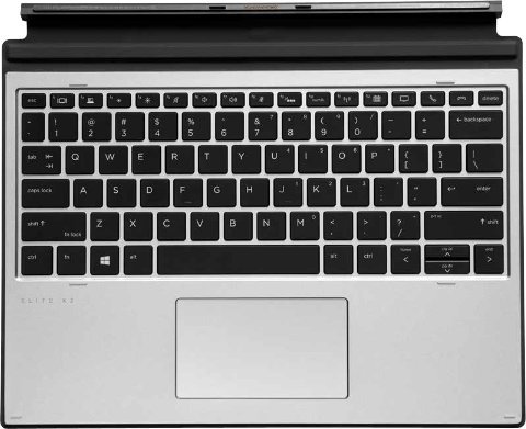 HP HP L67436-BG1 klawiatura do urządzeń mobilnych Srebrny Pogo Pin Swiss