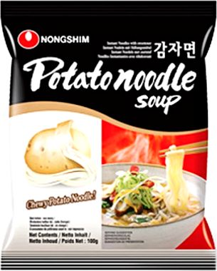 Nongshim Zupa Ramyun z makaronem ziemniaczanym, lekko pikantna 100g - Nongshim uniwersalny