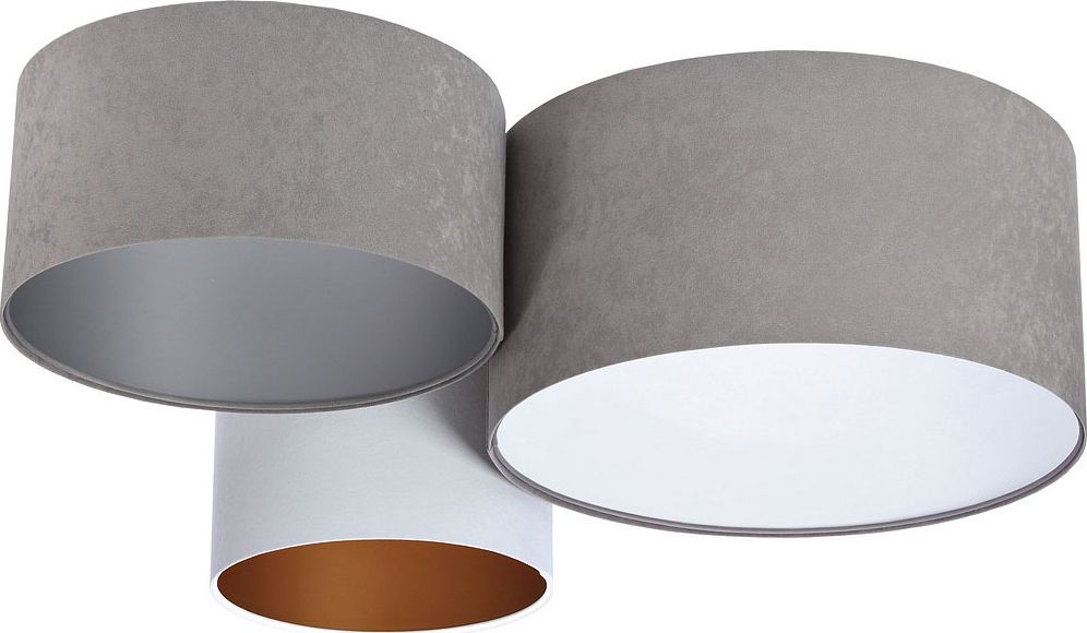 Lampa sufitowa Lumes Welurowy potrójny duży plafon - EXX48-Oseva