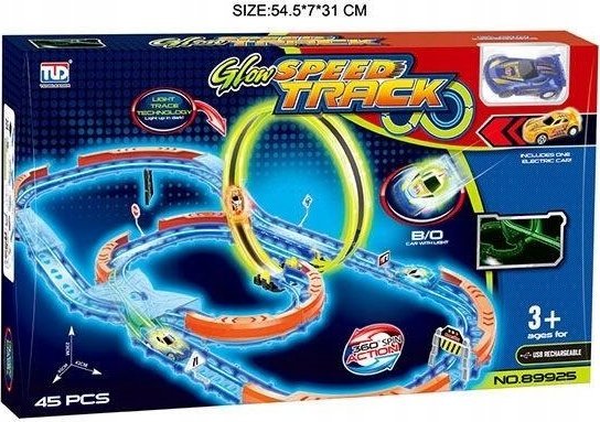 Tor z jednym autkiem