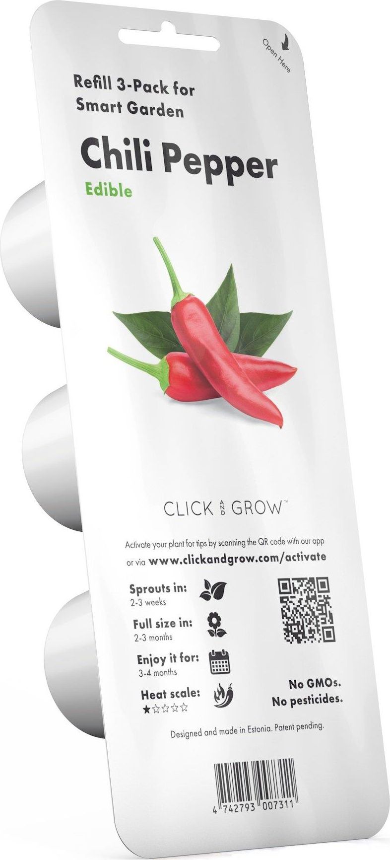 Click And Grow Click&Grow Kapsułki z nasionami Smart Soil Papryczka Chili 3pak