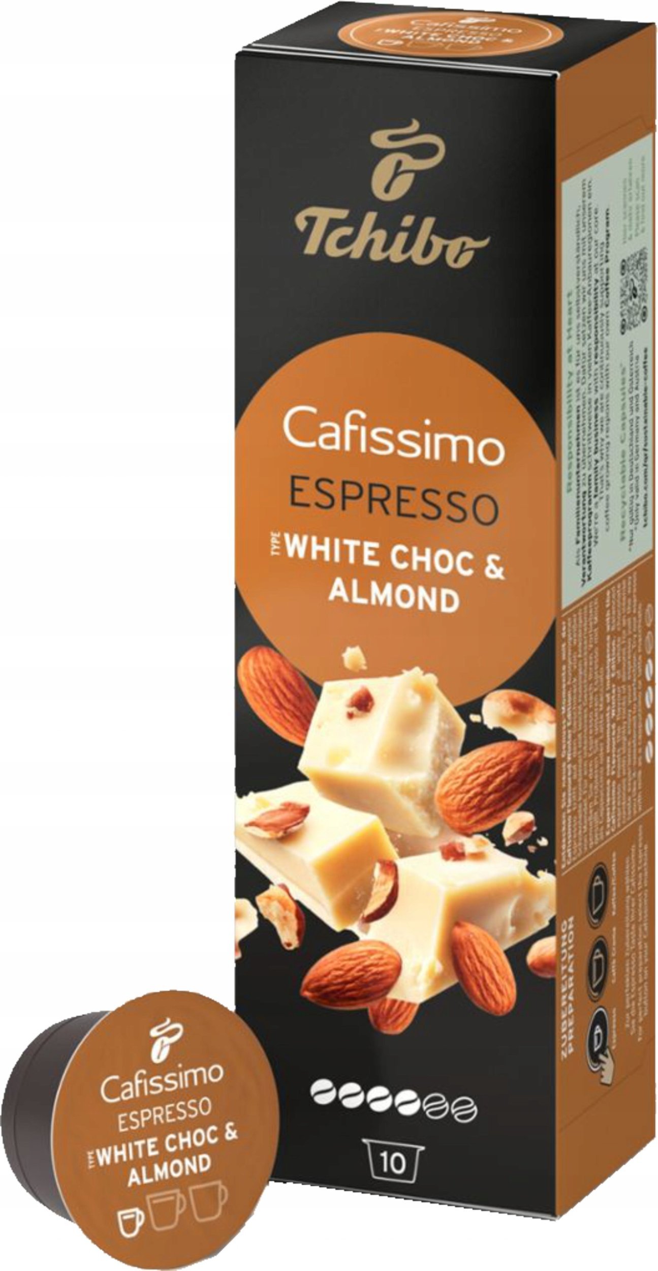 Tchibo Kapsułki Cafissimo White Choc Almond 10 szt.