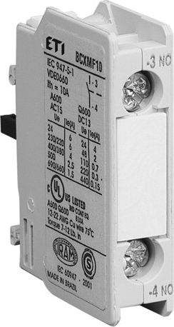 Eti-Polam Styk pomocniczy 1Z montaż czołowy BCXMFE10 (004641510)