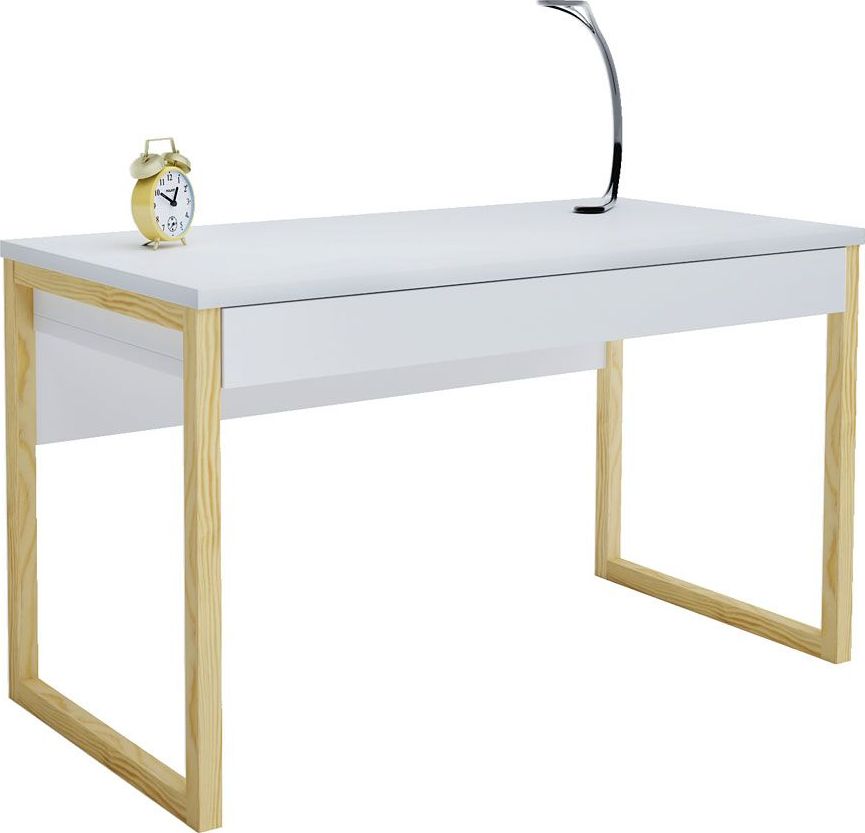 Biurko Elior Inelo X8 Białe 100 cm x 58 cm