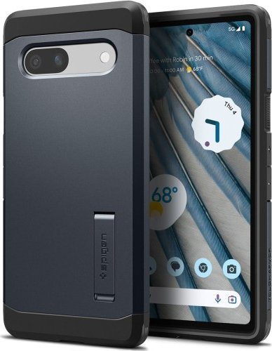 Spigen Tough Armor, metal slate - Google Pixel 7a