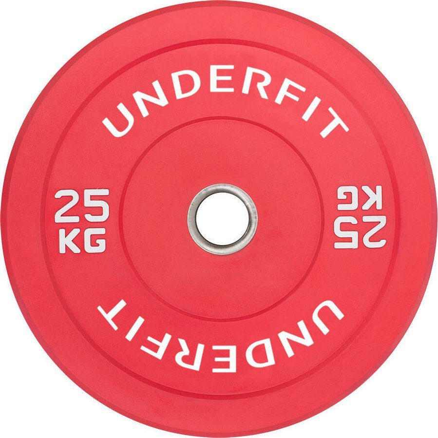 UnderFit Obciążenie olimpijskie bumper Color UNDERFIT 25 kg