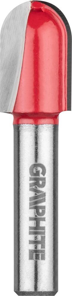 Graphite Frez widiowy (Frez do rowków długi typu U, HM, 12.7 x 19.6 mm, trzpień 8 mm)