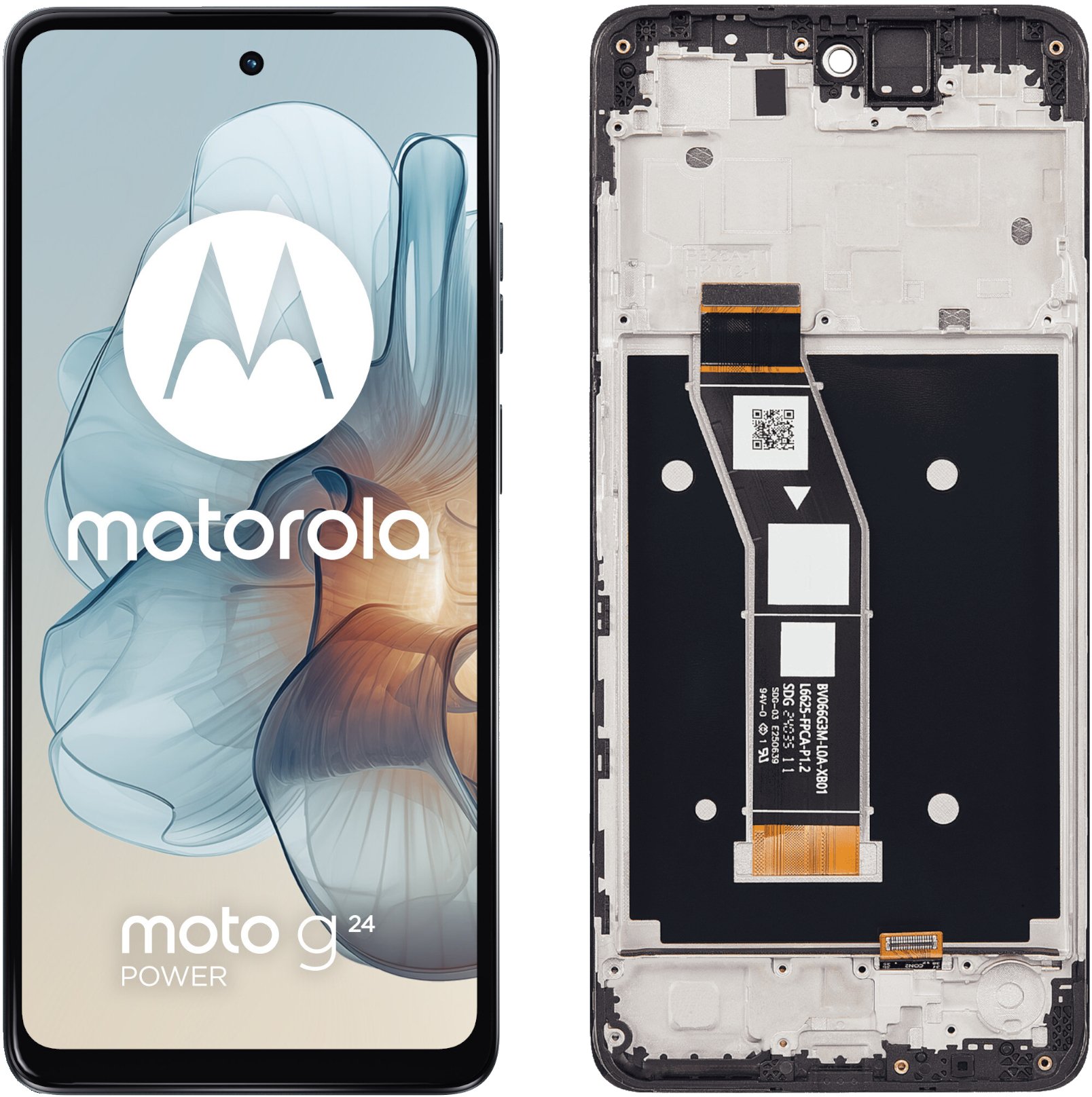 Wyświetlacz do Motorola Moto G24 Power LCD XT2425 Ekran Ramka