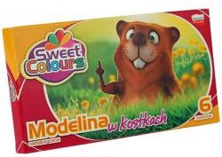 KOMA-PLAST Modelina w kostkach 6 kolorów