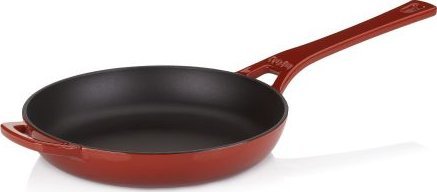 Patelnia Kela Patelnia, żeliwo emaliowane, śred. 28 cm, czerwona / Kela
