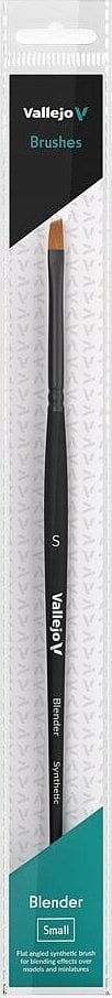 Vallejo Vallejo: B05001 - Blender - Flat Angled Brush - Synthetic S