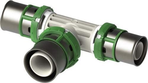 Trójnik redukcyjny, zaprasowywany (PPSU) 20x2-16x2-20x2