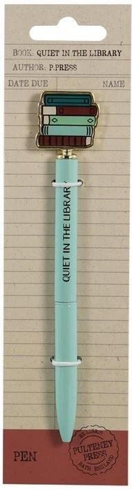 Pulteney Press Długopis 2D Cisza w bibliotece