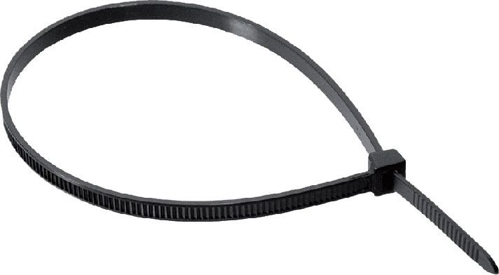 Onnline Opaska zaciskowa Czarny 100 sztuk (CV-300STW)