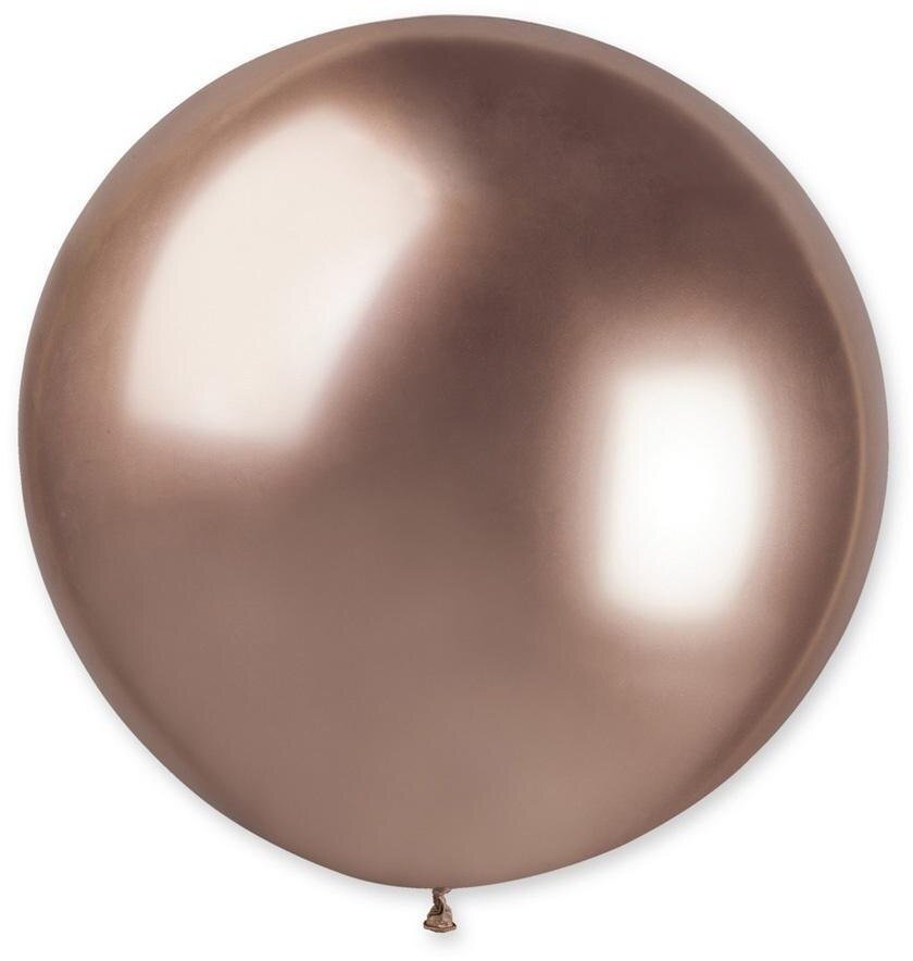 GoDan Balon kula błyszczący 0,80m różowo-złoty
