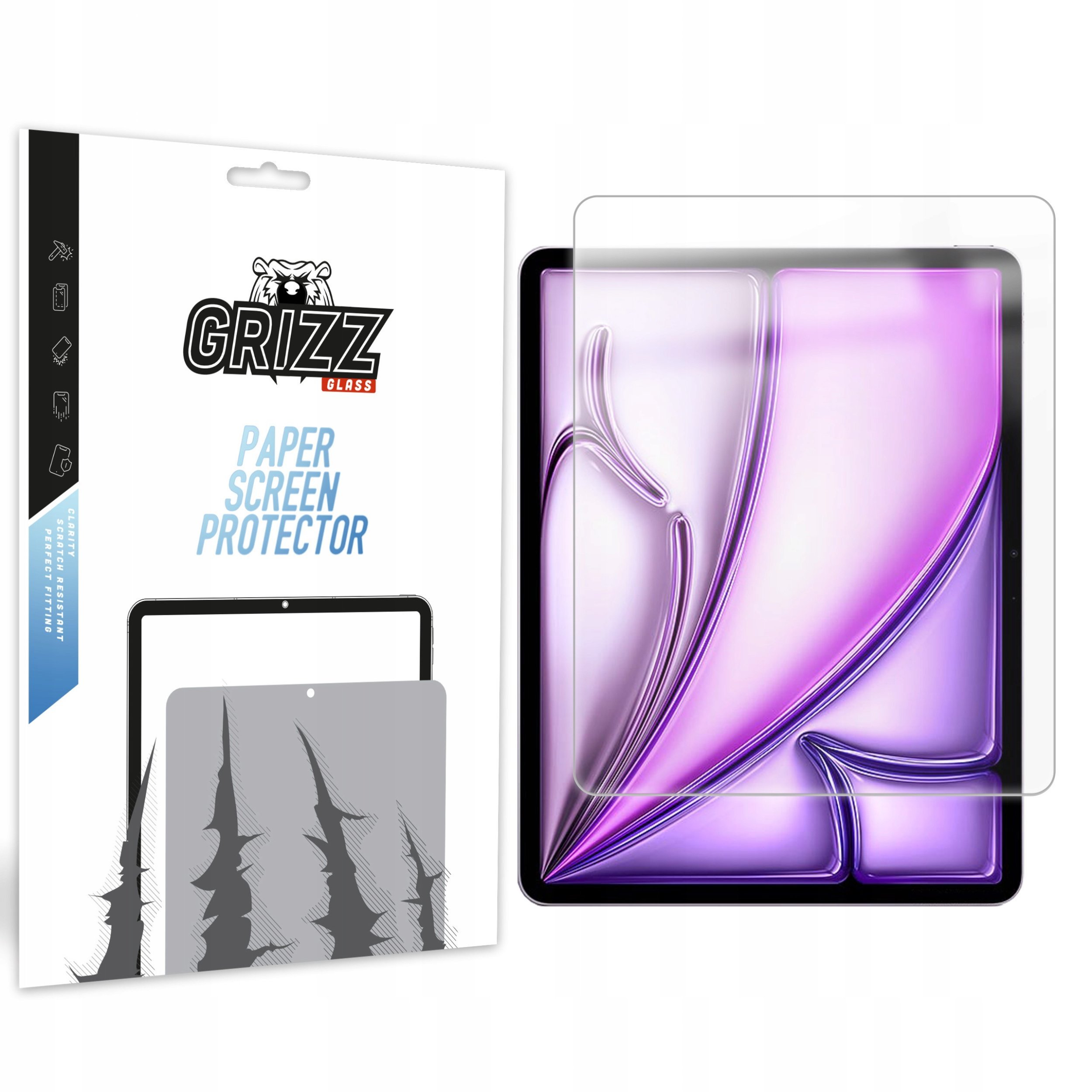 GrizzGlass Folia matowa PaperScreen do Apple iPad Air 13" M3 2025