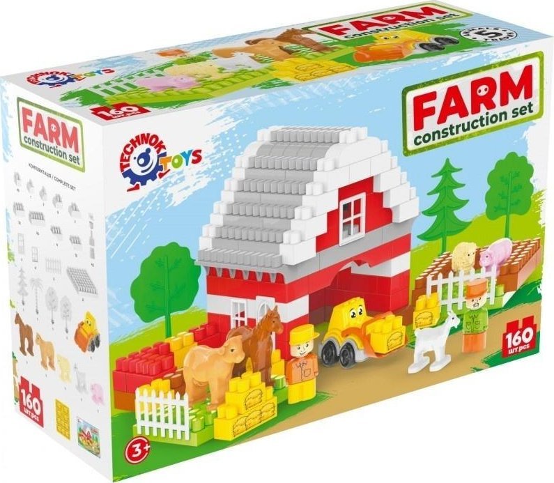 Technok Zestaw konstruktor Farma 160el
