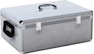 MediaRange Kufer na 500 płyt, srebrny (BOX77)
