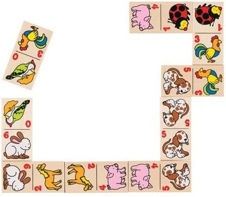 Goki Domino zwierzątka (GOKI-56961)