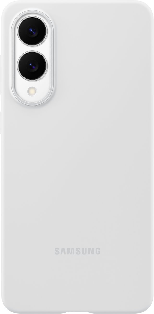 Samsung Silicone Case für Galaxy S25 Edge, Light Gray