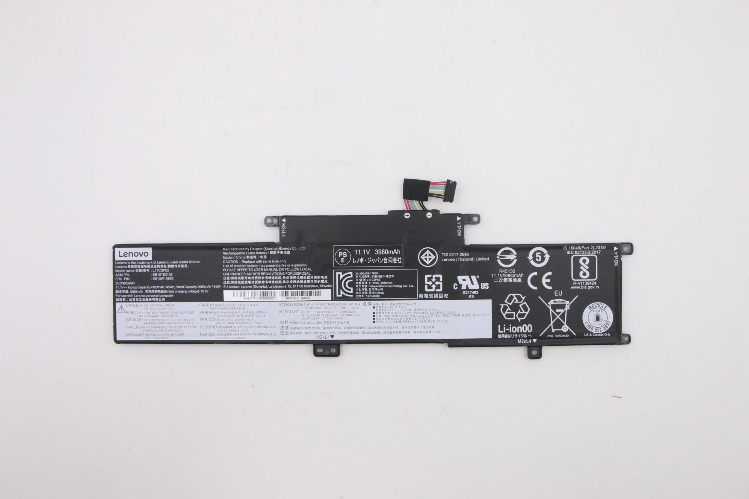 Bateria Lenovo Internal, 3c, 45Wh, LiIon, CXP