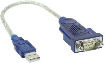 Adapter USB InLine USB - RS-232 USB - RS-232 Biały (33304)