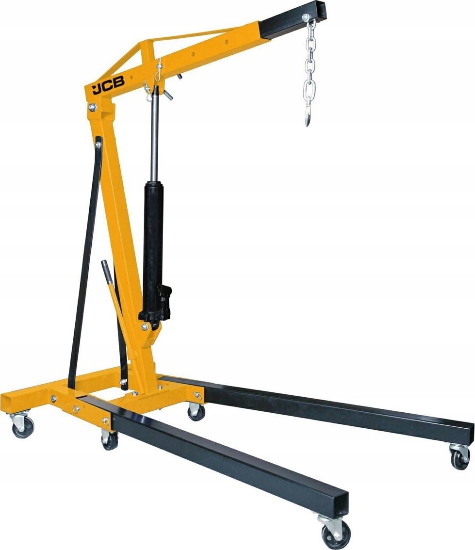 JCB Żuraw warsztatowy 2t hydrauliczny składany podnośnik do silników (długość wysięgnika: 365-1930mm)