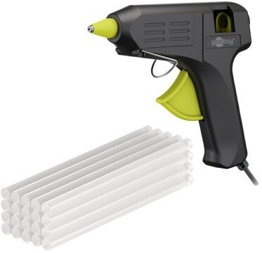 Pistolet do klejenia na gorąco Superior 40 W, w zestawie 20 sztyftów kleju