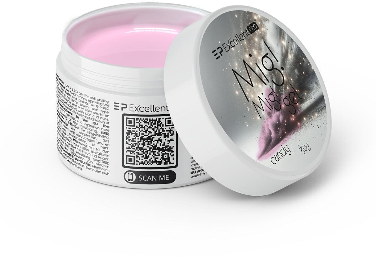 Excellent PRO Mig! Mig! Gel żel budujący Candy 30g