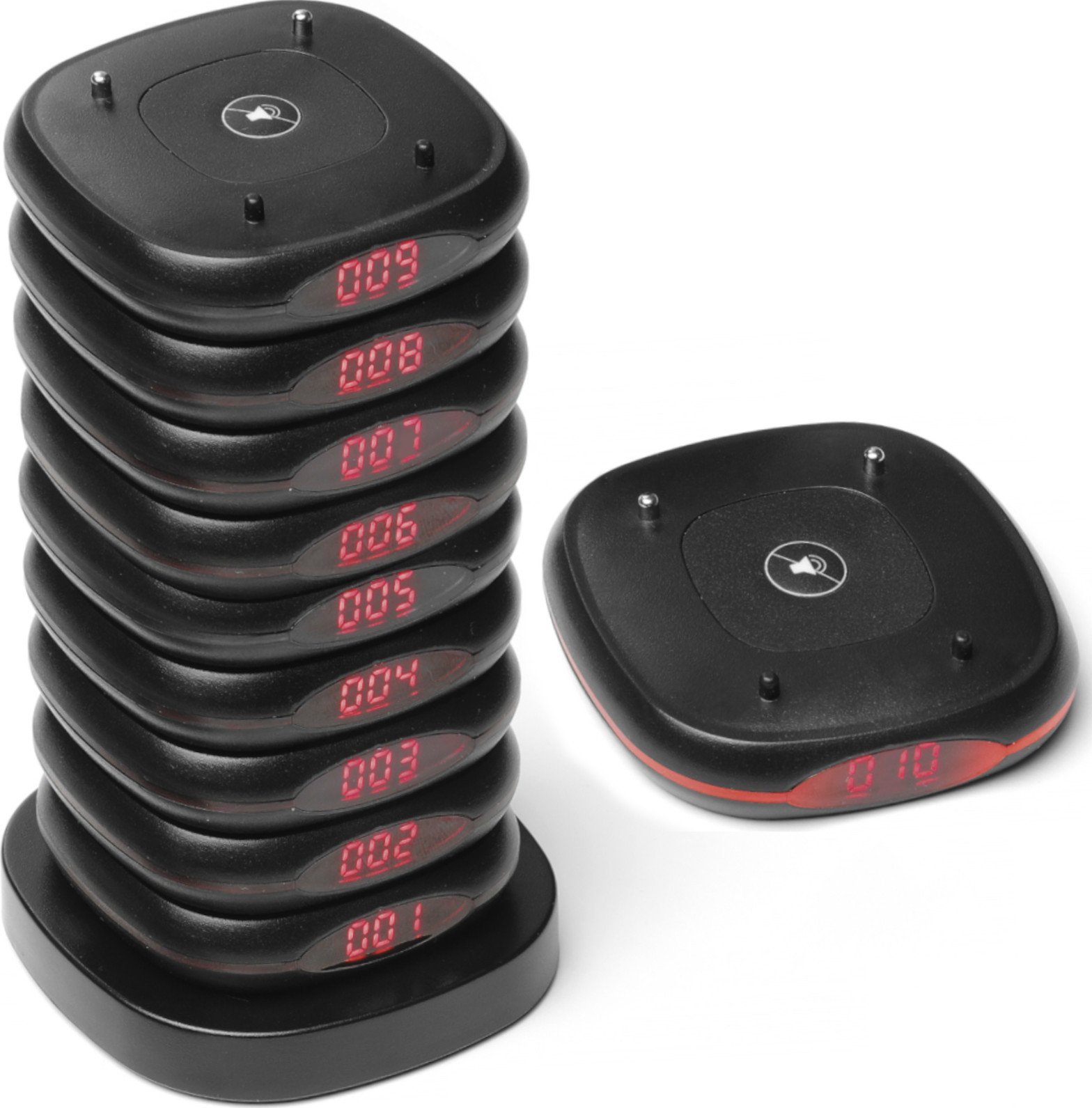 Hendi Pagery restauracyjne do systemu przywoławczego 10 szt. - Hendi 201640 Pagery restauracyjne do systemu przywoławczego 10 szt. - Hendi 201640