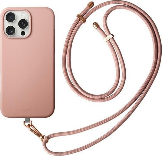 Uniq UNIQ etui Coehl Creme iPhone 16 Pro Max 6.9" Magnetic Charging różowy/ballet pink