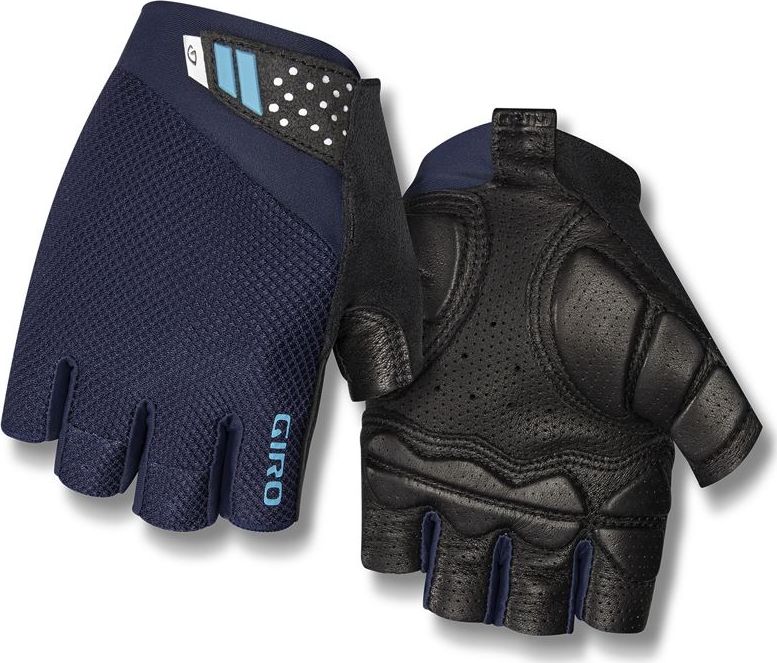 Giro Rękawiczki męskie GIRO MONACO II GEL krótki palec midnight blue iceberg roz. S (obwód dłoni 178-203 mm / dł. dłoni 175-180 mm) (NEW)
