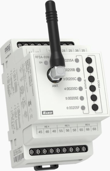 ELKO EP iNELS RF Control - 6-kanałowy odbiornik do załączania - RFSA-66M/230V AC