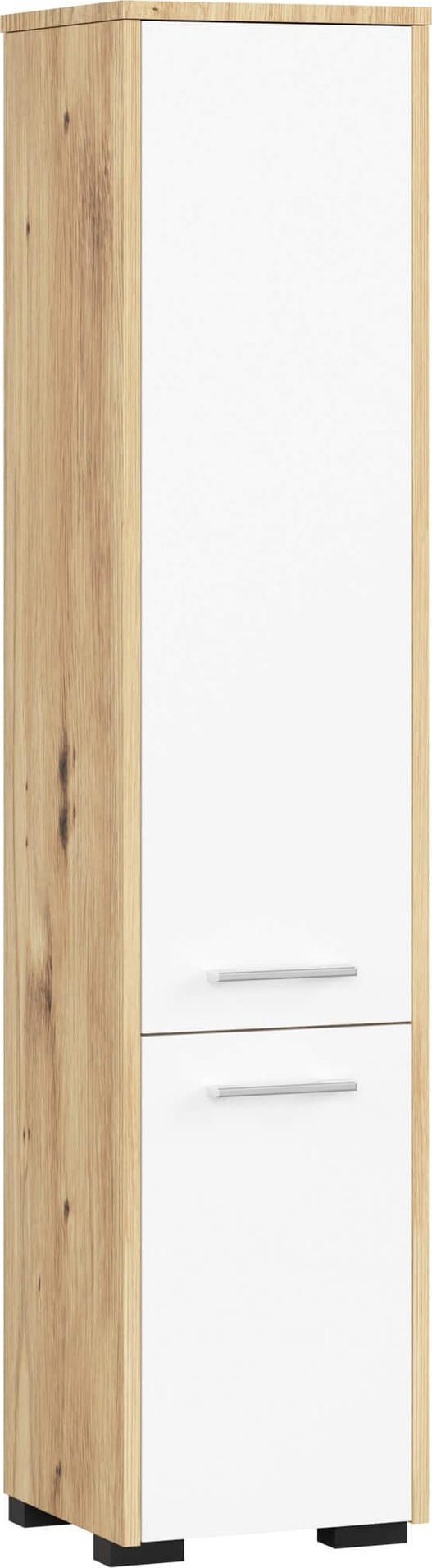 REGAŁ ŁAZIENKA FIN SŁUPEK 30 2D 140cm ARTISAN / BIAŁY