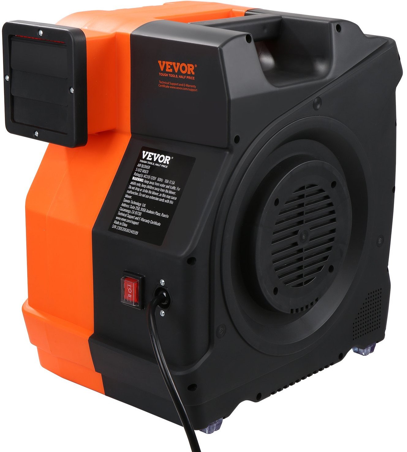 Dmuchawa do Nadmuchiwanych Zamków 1100 W