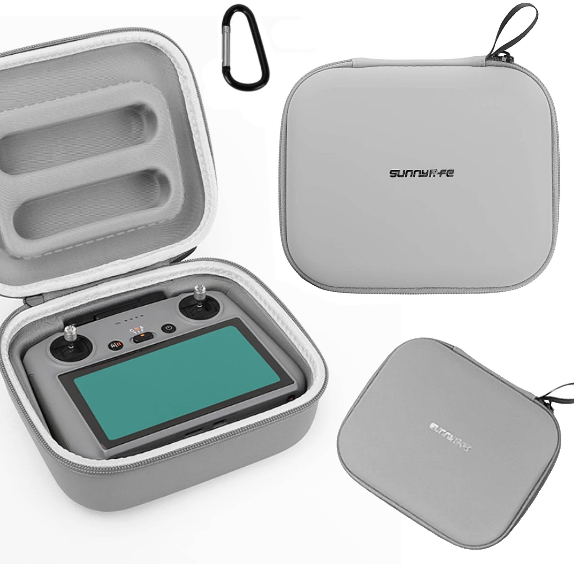 ETUI OCHRONNE CASE TORBA FUTERAŁ DO KONTROLERÓW DJI RC 2/1 RC-N3/2/1 (SZARE)