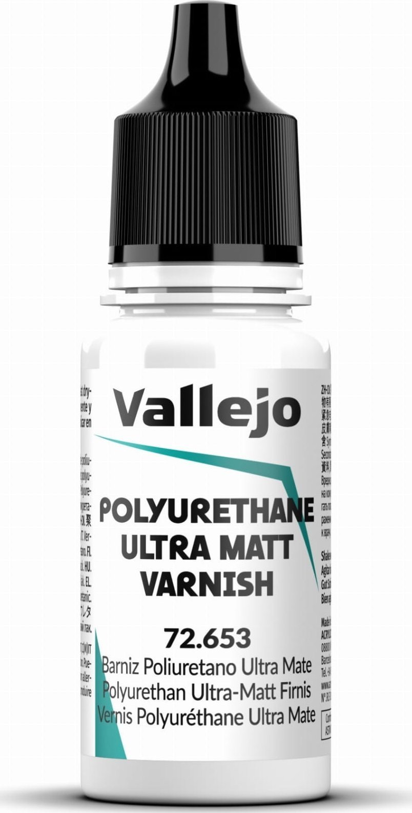 Vallejo Vallejo: 72.653 - Ultra Matt Polyurethane Varnish (18 ml)