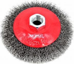 AWTools szczotka stożkowa 125mm M14 (AW55127)
